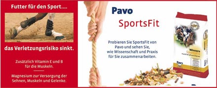 Pavo Suppplemente - Nahrungsergänzungsfutter für Ihr Pferd